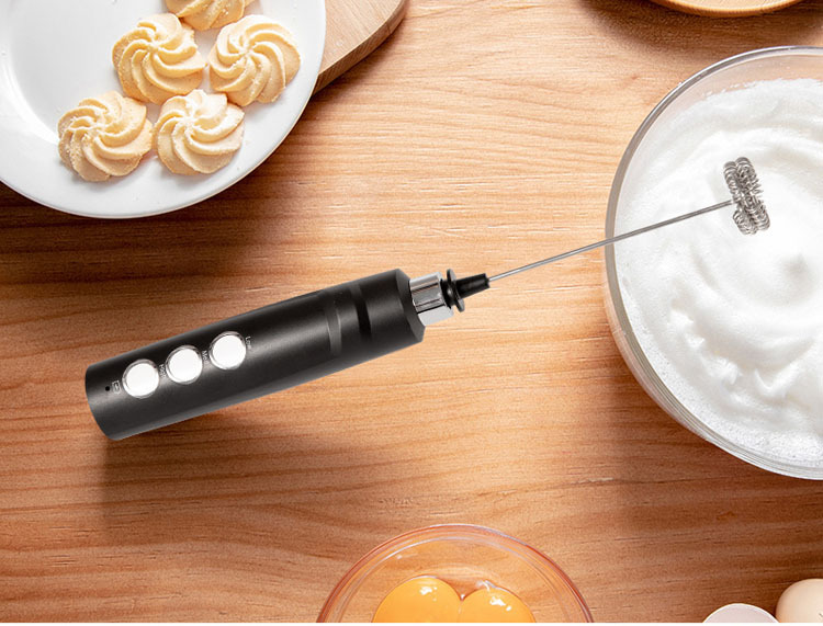 USB Rechargeable Milk Frother Set (3-Pack) - Image 2