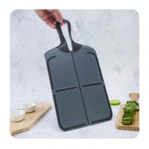 Foldable Cutting Board – 3-in-1 Multifunctional with Drain Basket