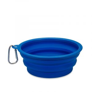 Collapsible Silicone Pet Bowl – Portable Travel Bowl for Dogs & Cats